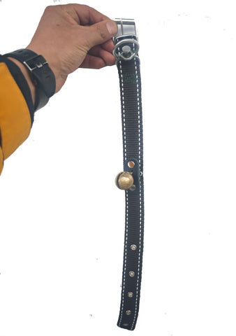 Tongurdak zilli köpek tasması 52 cm