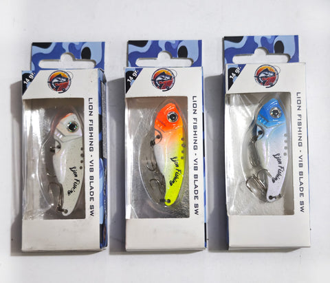 Lion Fishing 14 gr UV Alabalık Vibrasyon Yemi