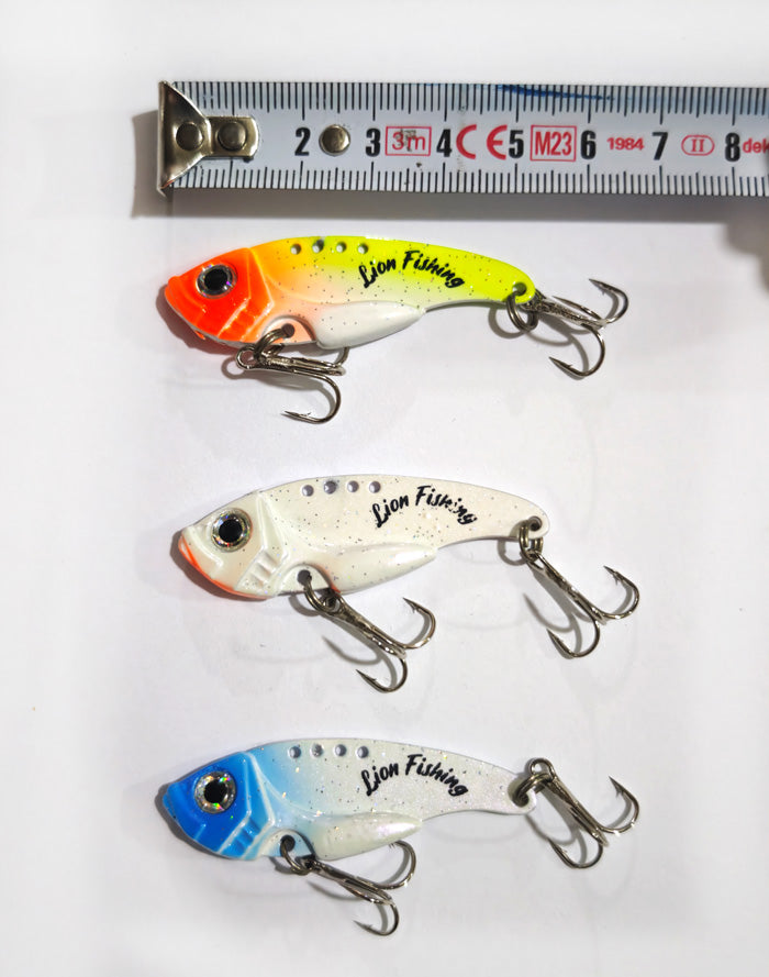 mahmutogluav av malzemeleri Lion Fishing 14 gr UV Alabalık Vibrasyon Yemi ürün görseli