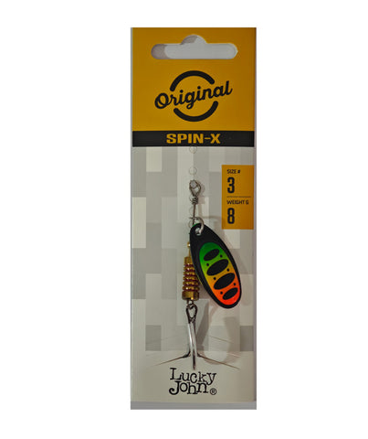 Lucky John LJSR03-SX1 SPIN X ROUND, 8G, GÜMÜŞ UĞUR BÖCEĞİ