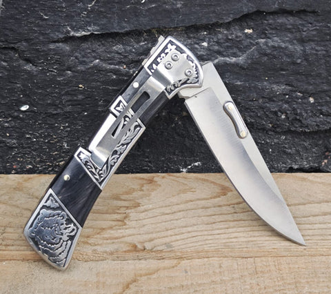 Mtech MTB3159 özel seri işlemeli çakı bıçağı