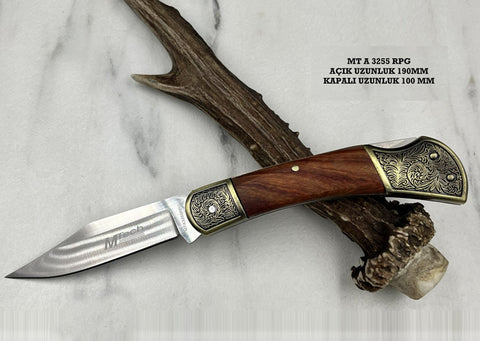 Mtech MTA3255 işlemeli çakı bıçağı