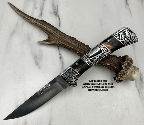 Mtech MTB3159 özel seri işlemeli çakı bıçağı