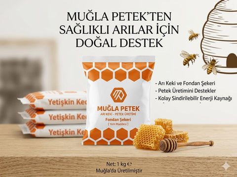 Muğla Petek fondan şeker arı yemi