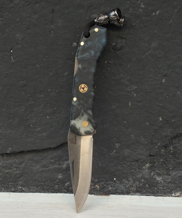 Yatağan HB2 Hibrit kabza N690 çelik çakı bıçağı