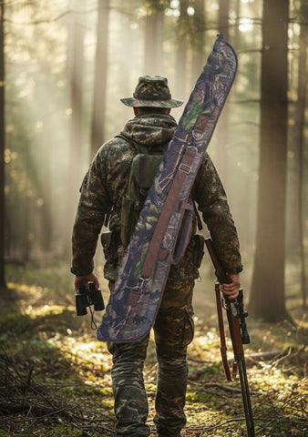 Nimrod TFK0022 lüks orman desen 61-66 cm otomatik tüfek kılıfı