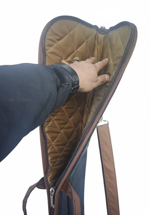 mahmutogluav av malzemeleri Nimrod TFK0017 lüks mavi camel deri 71-76 cm av tüfeği kılıfı ürün görseli