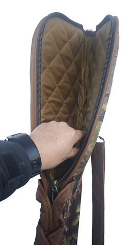 Nimrod lüks TFK0115 orman desen 66-71 cm dürbünlü tüfek kılıfı