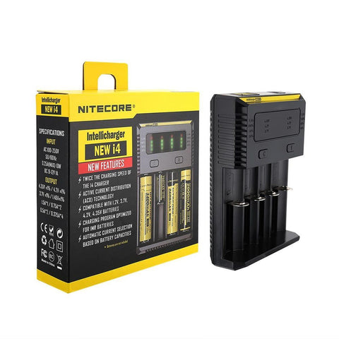 Nitecore i4 İntelli Charger Li-Ion 4'lü Şarj cihazı