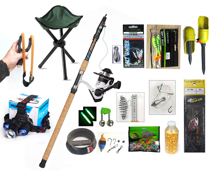 mahmutogluav av malzemeleri Kamp balıkçı olta seti 26 parça ürün görseli