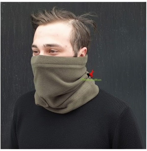 mahmutogluav av malzemeleri GrayWolf haki polarlı bere boyunluk ürün görseli