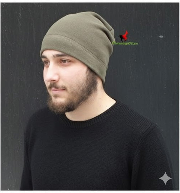 mahmutogluav av malzemeleri GrayWolf haki polarlı bere boyunluk ürün görseli