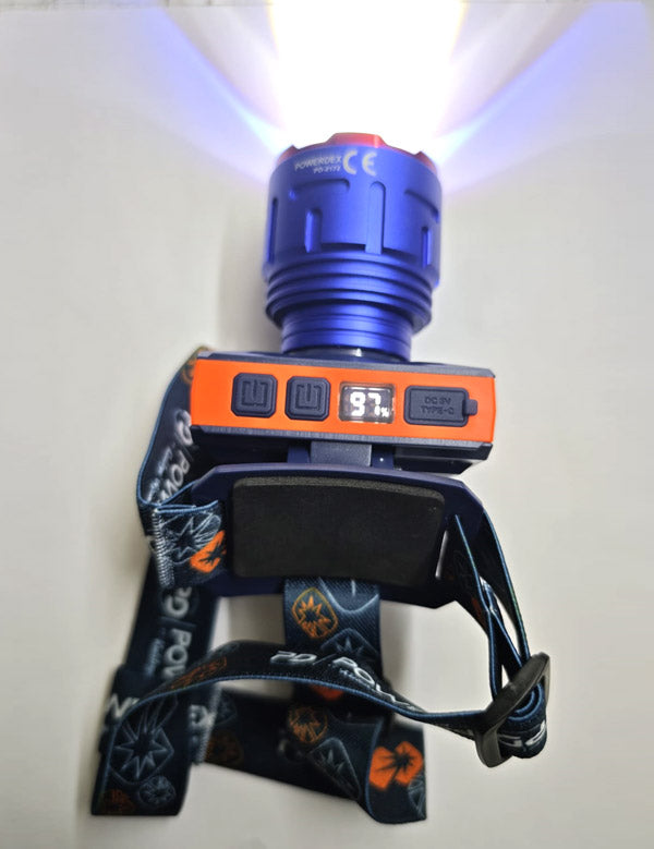 mahmutogluav av malzemeleri Powerdex PD-PD-2172 50 watt güçlü kafa lambası ürün görseli