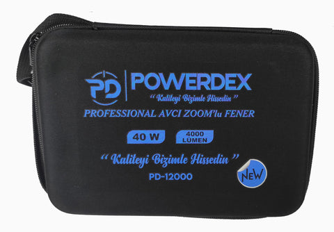 Powerdex Pd-12000 40 watt Profesyonel Avcı Feneri