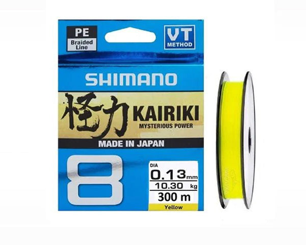 Shimano Kairiki 8X 300 M 013 mm yellow İp Misina