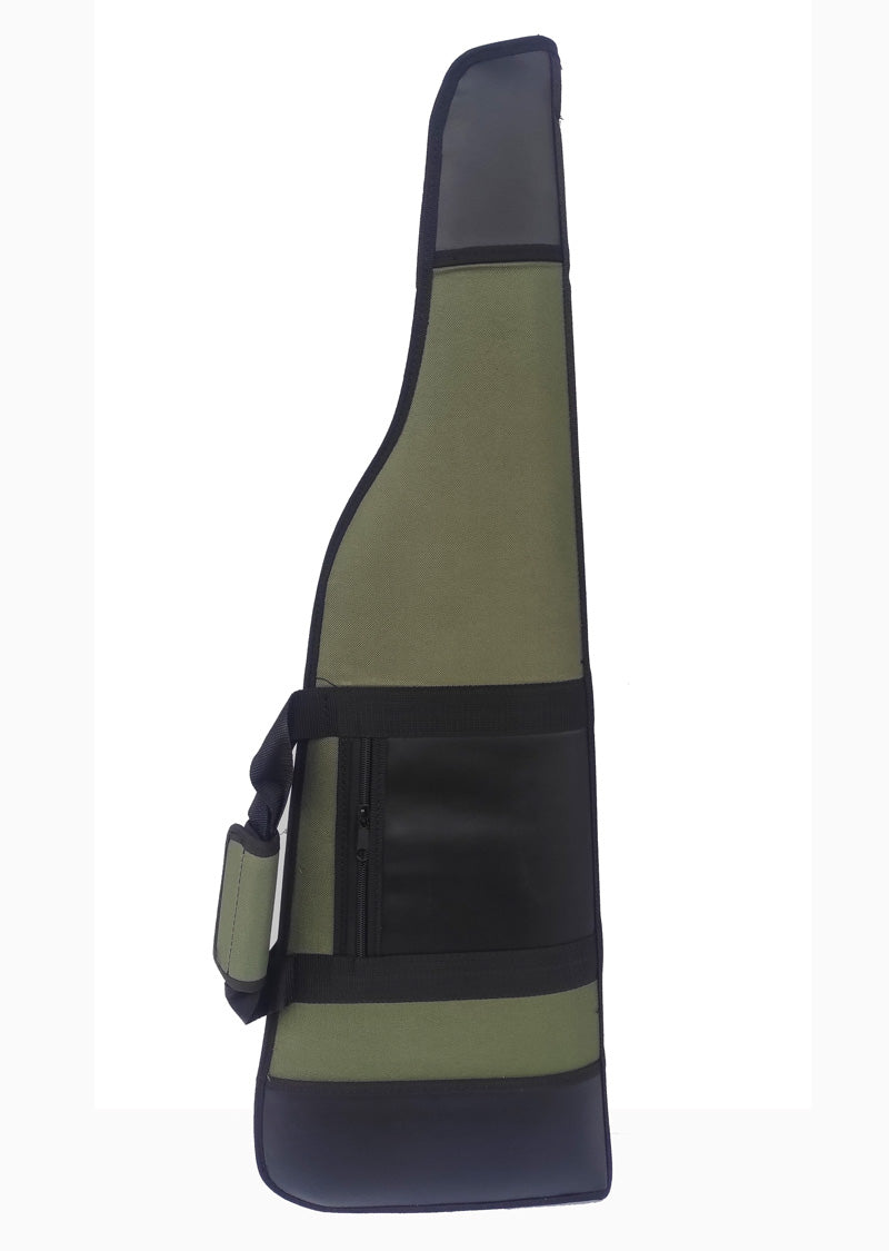 Hobby lüks impertex deri çifte süperpoze tüfek kılıfı