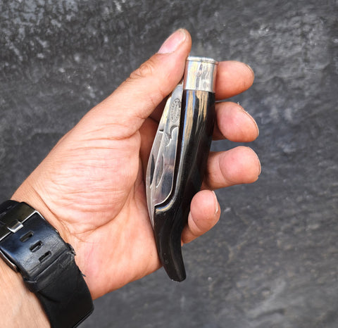 Kandemir manda boynuz saplı Tosya bıçağı bıçkısı 12 cm