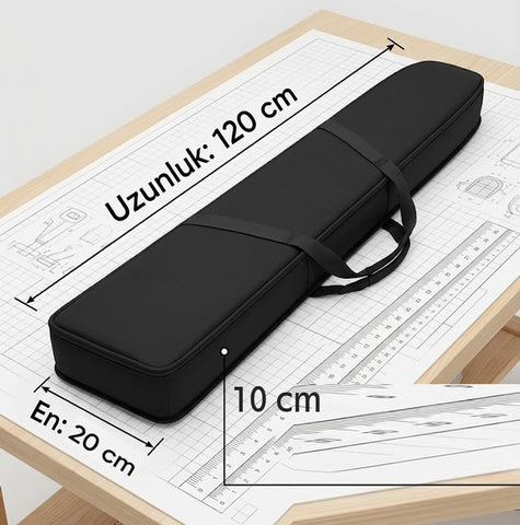 Asil ekonomik imperteks tüfek kılıfı 120 cm