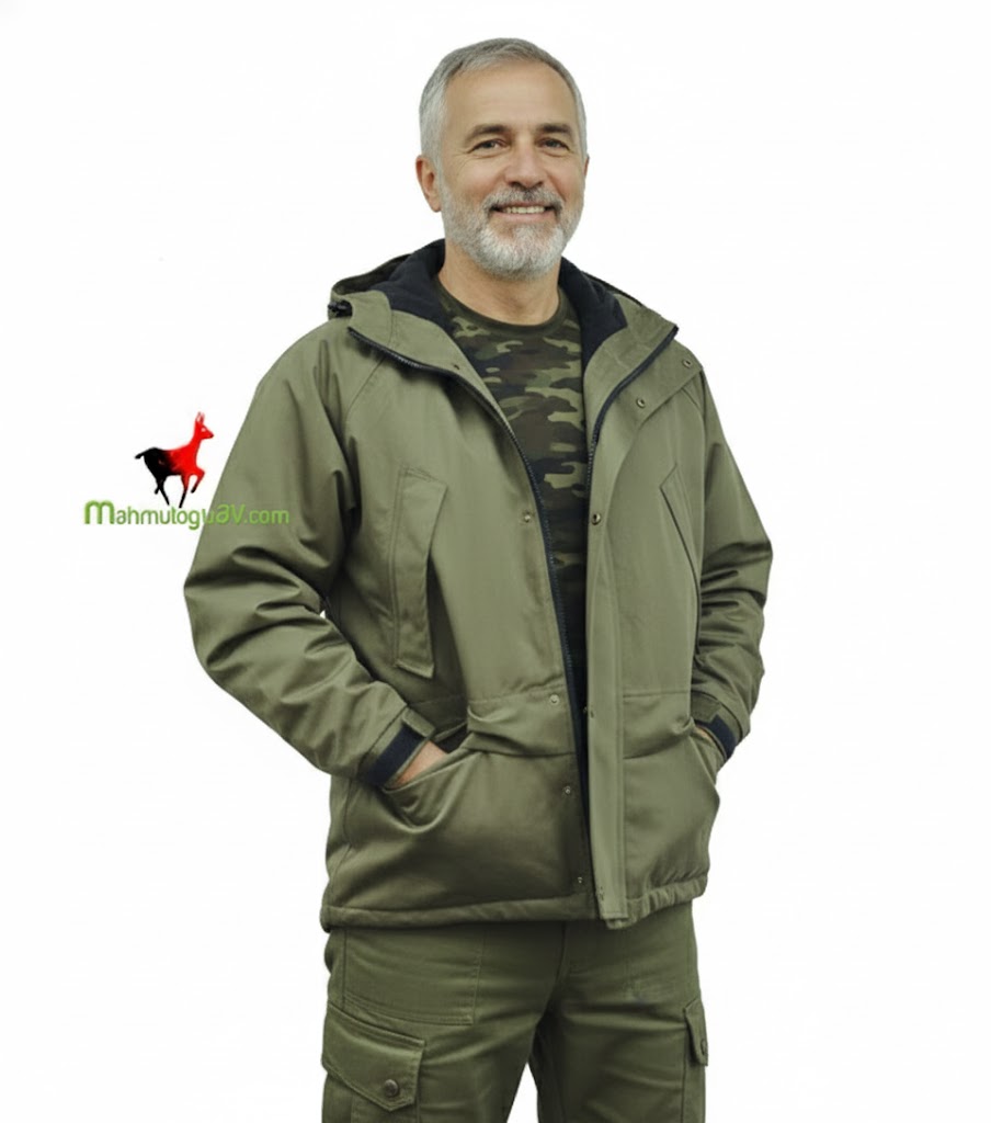 Challenger membran haki su geçirmez outdoor avcı montu