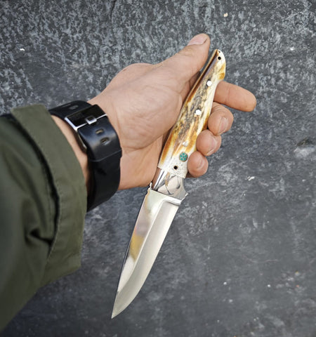 Yavuz Bıçak 24 Cm Boynuz Kabze av bıçağı