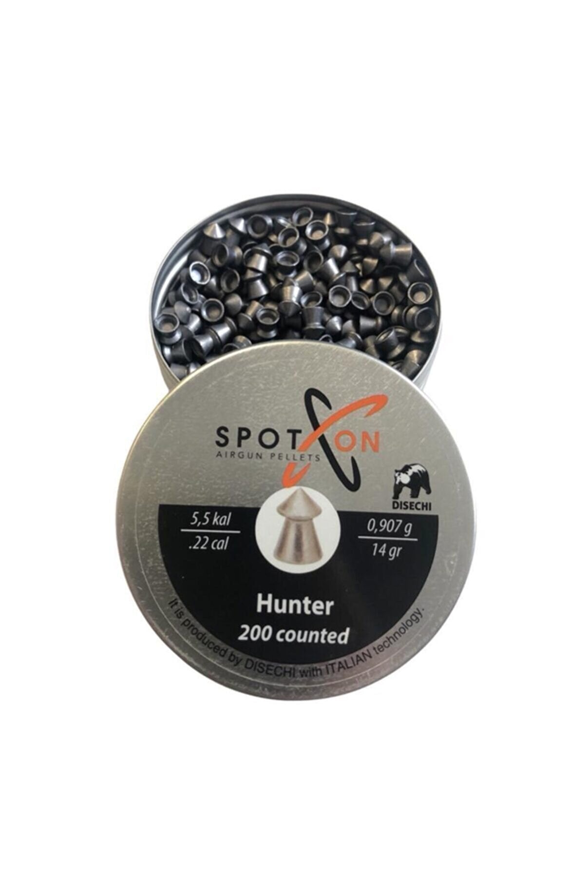 Spoton Hunter 5,5mm. 14 gr 200 adet havalı saçma