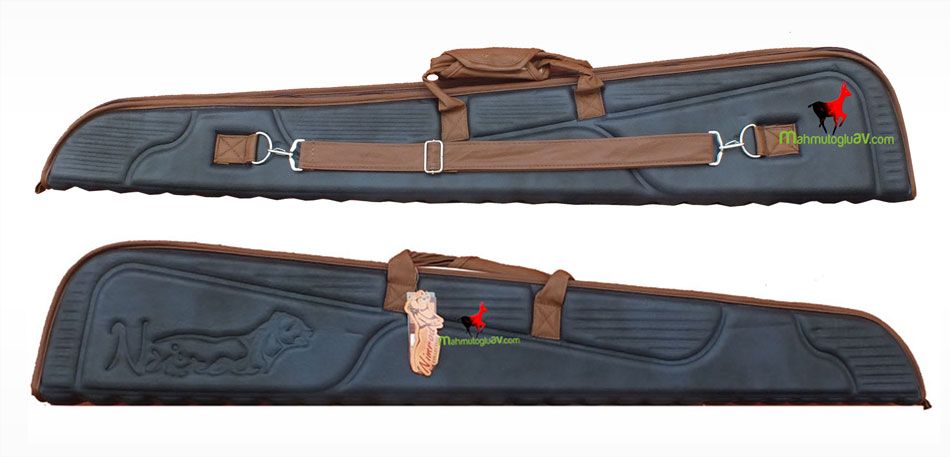 mahmutogluav av malzemeleri Nimrod TFK0017 lüks mavi camel deri 71-76 cm av tüfeği kılıfı ürün görseli