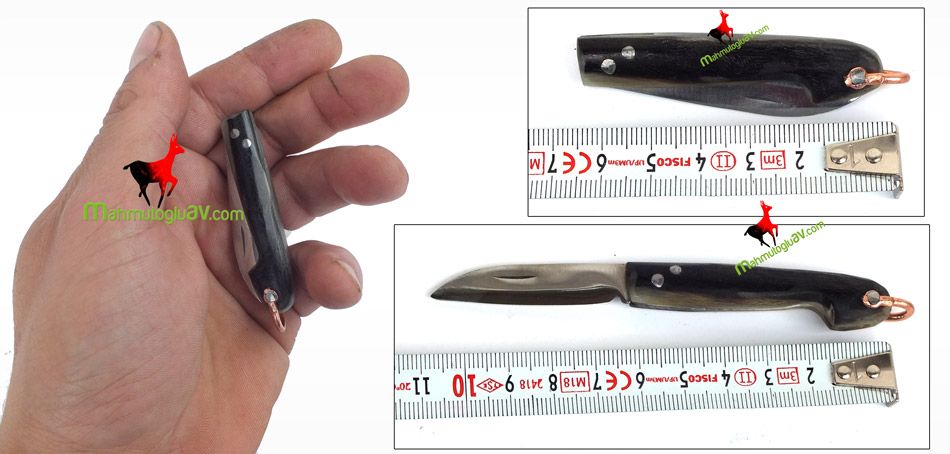 Bursa BS65 siyah çakı bıçağı
