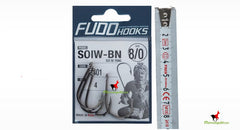 Fudo Soiw 3401 Japon çelik-nikel 8/0  balık kancası