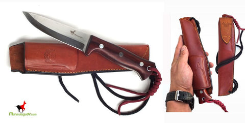 Mahmutoğlu özel seri 24 cm paduk kabze bushcraft bıçağı