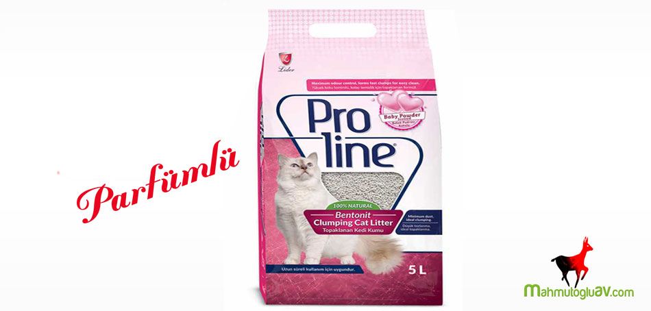 Proline 5 Lt bebek pudralı kedi kumu