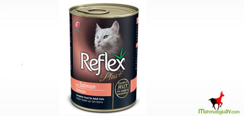 Reflex Plus Somon konserve kedi maması 400 gr