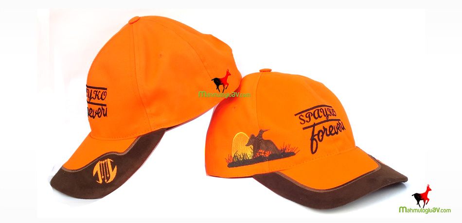 Spayko frover lüks turuncu Avcı Şapkası