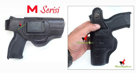 Steyr M serisi tabanca kılıfı hakiki deri