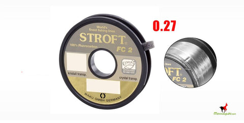 Stroft Fc2 50 Metre Fluorocarbon misina 0,27 mm
