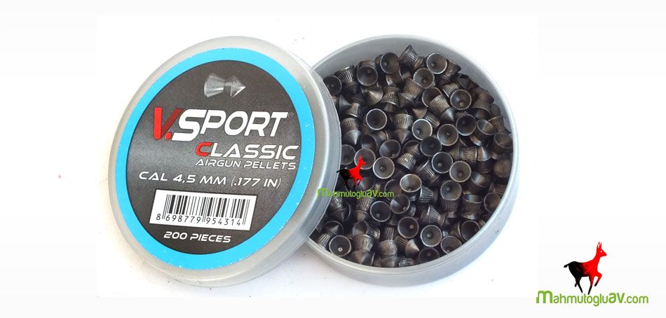 Victory sport 200 adet 4,5 mm havalı saçma