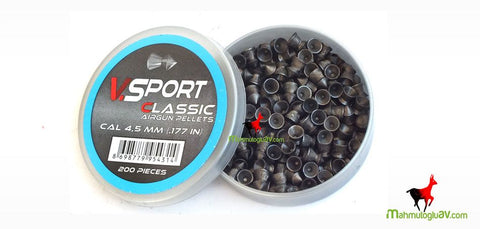 Victory sport 200 adet 4,5 mm havalı saçma