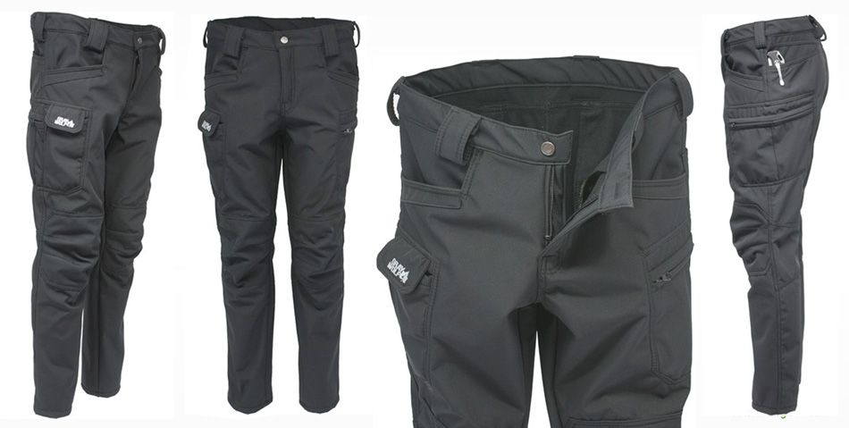 GrayWolf siyah özel softjell su geçirmez pantolon