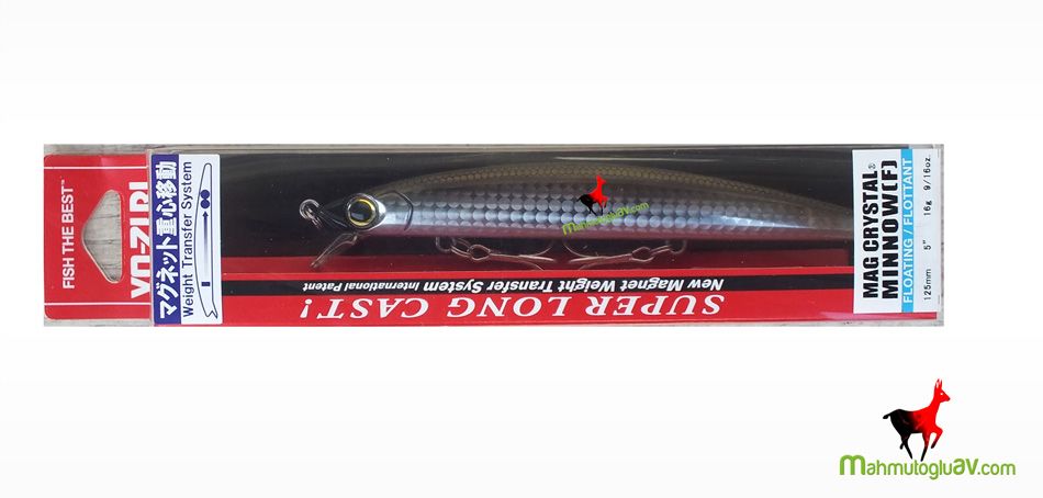 Isca Yo-zuri Mag Crystal Minnow 85mm 7.5g - Hgsh Isca Yo-zuri Mag Crystal Minnow 85mm 7.5g - Hgsh