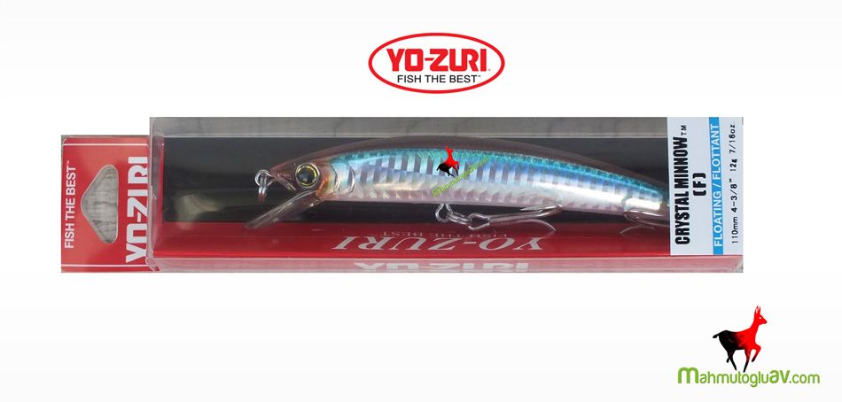 Comprar Isca flutuante Yo Zuri Crystal Minnow DD 110 mm R1135-HAJ (1169) a partir de 16 Comprar Isca flutuante Yo Zuri Crystal Minnow DD 110 mm R1135-HAJ (1169) a partir de 16