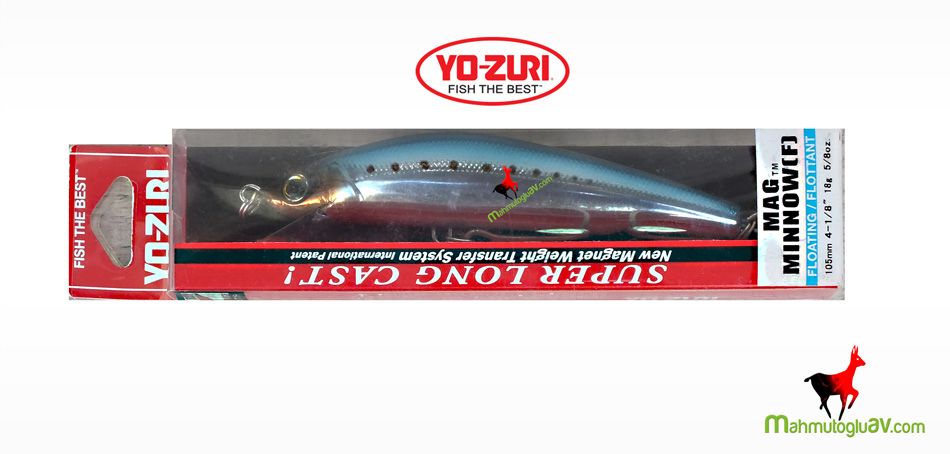 Yo-Zuri Mag Minnow F 105mm R1139 CIW Maket Yem